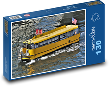 Taksówka wodna - autobus na wodzie, podróż Puzzle 130 elementów - 28,7x20 cm
