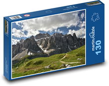 Skaly - hory, Alpy Puzzle 130 dielikov - 28,7 x 20 cm