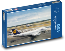 Frankfurt - letisko, lietadlo Puzzle 130 dielikov - 28,7 x 20 cm 