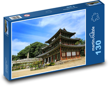 Budhizmus - chrám, náboženstvo Puzzle 130 dielikov - 28,7 x 20 cm 