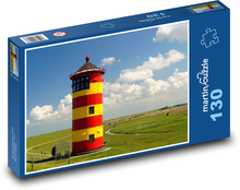 Ostfriesland - maják Puzzle 130 dílků - 28,7 x 20 cm