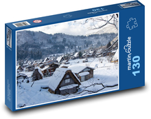 Japan - traditional village Puzzle 130 pieces - 28.7 x 20 cm 