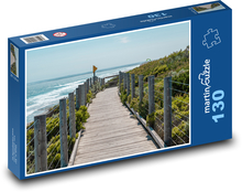 Ocean - promenade, sea Puzzle 130 pieces - 28.7 x 20 cm 