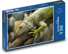 Leguan - Eidechse, Tier Puzzle 130 Teile - 28,7x20 cm