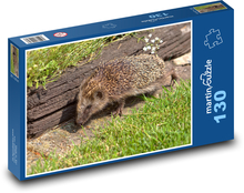 Igel - Tier, Garten Puzzle 130 Teile - 28,7x20 cm