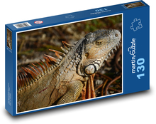Leguán - jašterica, plaz Puzzle 130 dielikov - 28,7 x 20 cm 