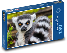 Lemur - Affe, Zoo Puzzle 130 Teile - 28,7x20 cm
