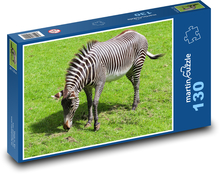 Zebra - Afryka, safari Puzzle 130 elementów - 28,7x20 cm