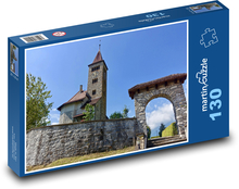 Kirche - Bogen, Stein Puzzle 130 Teile - 28,7x20 cm