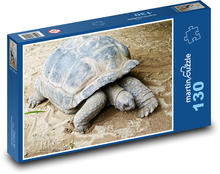 Obrie korytnačka - škrupina, plaz Puzzle 130 dielikov - 28,7 x 20 cm 