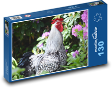 Kohout - domácí zvíře, farma Puzzle 130 dílků - 28,7 x 20 cm