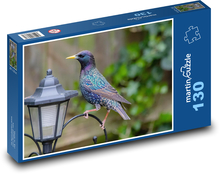 Spacek - bird, lamp Puzzle 130 pieces - 28.7 x 20 cm 