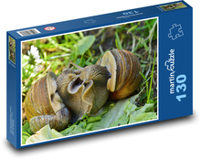 Snail - snail, animal Puzzle 130 pieces - 28.7 x 20 cm