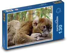 Lemur - zviera, zoo Puzzle 130 dielikov - 28,7 x 20 cm 