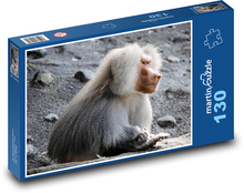 Baboon - monkey, primate Puzzle 130 pieces - 28.7 x 20 cm 