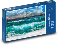 Raue See - Ozean, Wasser Puzzle 130 Teile - 28,7x20 cm