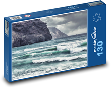 Landschaft - Meer, Wellen Puzzle 130 Teile - 28,7x20 cm