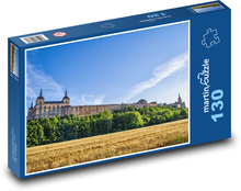 Hrad na vidieku - palác, architekúra Puzzle 130 dielikov - 28,7 x 20 cm 