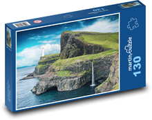 Landschaft, Meer, Klippe Puzzle 130 Teile - 28,7x20 cm