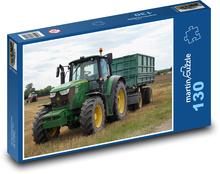Traktor, pole, zber Puzzle 130 dielikov - 28,7 x 20 cm 
