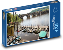 Prag - Karlsbrücke Puzzle 130 Teile - 28,7x20 cm