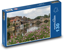 Cambridgeshire - rieka Puzzle 130 dielikov - 28,7 x 20 cm 