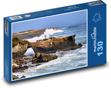 Küste von Santa Cruz Puzzle 130 Teile - 28,7x20 cm