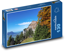 Berge, Herbst, See Puzzle 130 Teile - 28,7x20 cm
