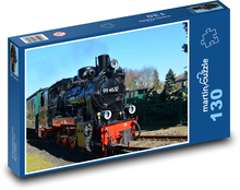 Parní lokomotiva - vlak Puzzle 130 dílků - 28,7 x 20 cm