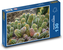 Kaktusy - příroda, rostlina Puzzle 130 dílků - 28,7 x 20 cm