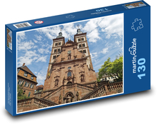Německo - kostel, Bavorsko Puzzle 130 dílků - 28,7 x 20 cm