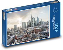 Building - skyscraper, city Puzzle 130 pieces - 28.7 x 20 cm 