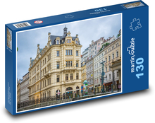 Karlovy Vary - stavby, Česká republika Puzzle 130 dílků - 28,7 x 20 cm