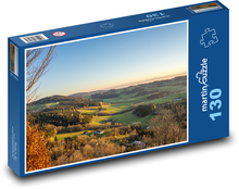 Mühlviertel - Hügel, Wälder Puzzle 130 Teile - 28,7x20 cm