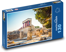 Kréta - ruiny chrámu, Řecko Puzzle 130 dílků - 28,7 x 20 cm