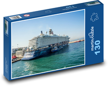 Výletní loď - moře, oceán Puzzle 130 dílků - 28,7 x 20 cm