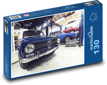Autoservis - Alfa Romeo, dielňa Puzzle 130 dielikov - 28,7 x 20 cm 