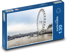 London Round - River, England Puzzle 130 pieces - 28.7 x 20 cm 