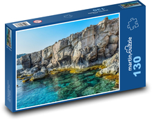 Útes - oceán, skaly Puzzle 130 dielikov - 28,7 x 20 cm 