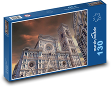 Florentská katedrála - Taliansko, Gotická architektúra Puzzle 130 dielikov - 28,7 x 20 cm 