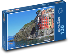 Cinque Terre - Itálie, vesnice  Puzzle 130 dílků - 28,7 x 20 cm