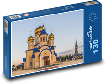 Russische Kirche - Kuppel, Architektur Puzzle 130 Teile - 28,7x20 cm