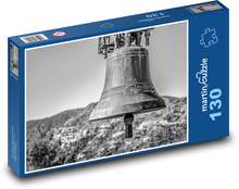 Zvon - kostol, mosadz Puzzle 130 dielikov - 28,7 x 20 cm 