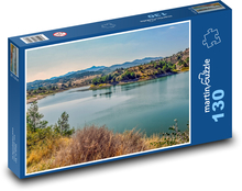 Stausee Tamassos - See, Natur Puzzle 130 Teile - 28,7x20 cm