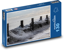 Waves - sea, coast Puzzle 130 pieces - 28.7 x 20 cm 