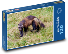 Rosomák - mäsožravec, dravec Puzzle 130 dielikov - 28,7 x 20 cm 