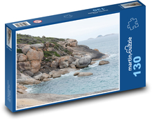 Coastal landscape - ocean, rocks Puzzle 130 pieces - 28.7 x 20 cm 