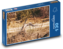 Tree stump - forest, nature Puzzle 130 pieces - 28.7 x 20 cm 