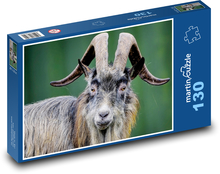 Irská koza - zvíře, přežvýkavec Puzzle 130 dílků - 28,7 x 20 cm