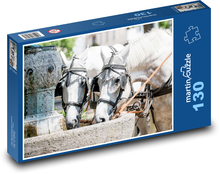 Baden Baden - Pferd, Getränk Puzzle 130 Teile - 28,7x20 cm